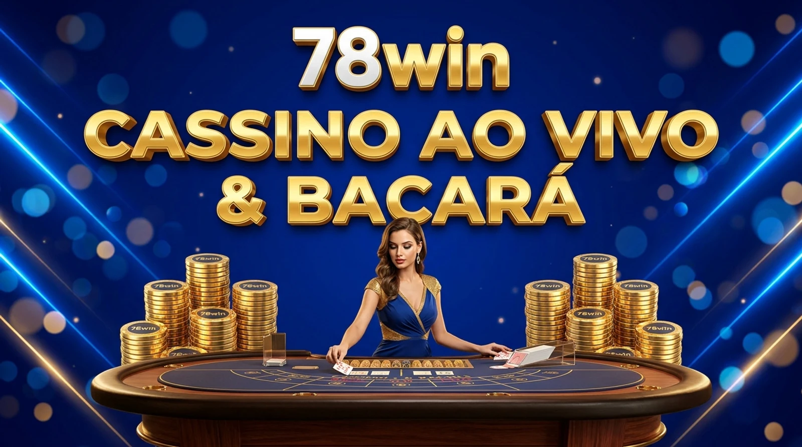 Baccarat e Cassino ao Vivo no 78win: Guia Completo