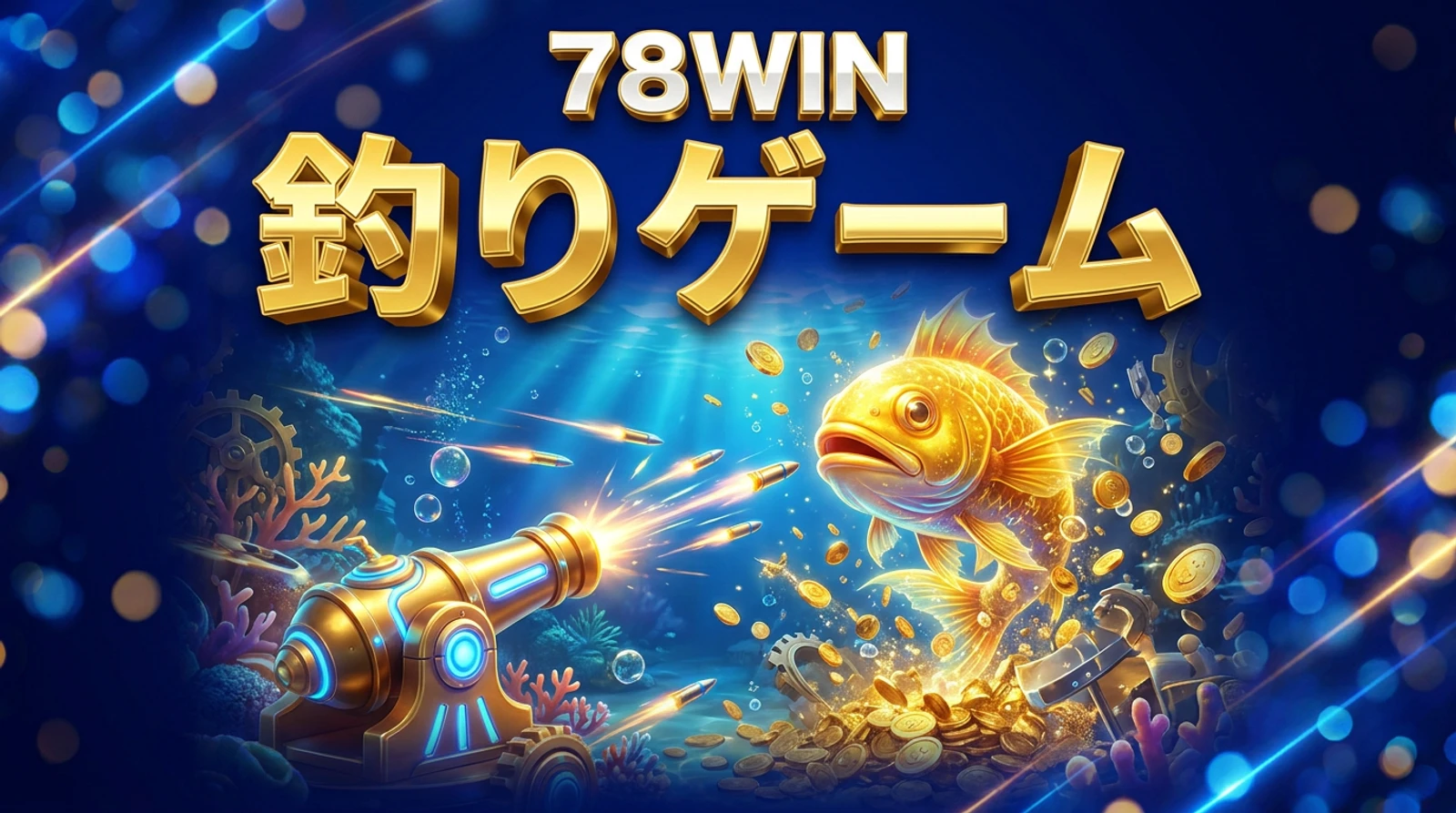 78win魚撃ちゲーム攻略ガイド｜遊び方・砲台・ボス魚のコツ